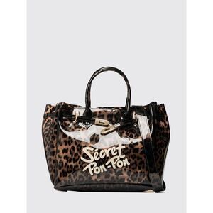 Secret Pon-Pon Handbag Woman Brown